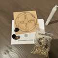Kit d’activation et de consécration du 6e Pentacle de Jupiter de Salomon pour protection contre les dangers, ennemis et énergies négatives.