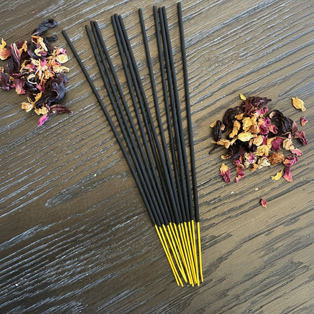 Encens de Cerisier – Renouveau, Amour & Beauté Paquet de 24 bâtonnets - Enchantement et Sortilèges