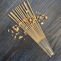 Encens de Jasmin – Apaise le stress & l’Anxiété, Amour & Sensualité Paquet de 24 bâtonnets - Enchantement et Sortilèges