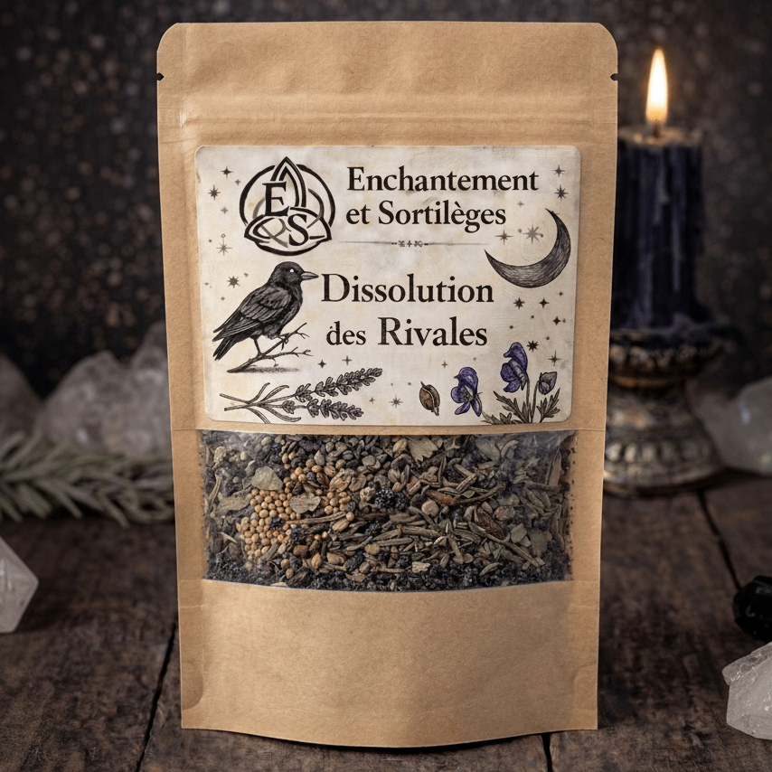 Herbes Rituelles – Dissolution des Rivales & Protection des Relations - Enchantement et Sortilèges