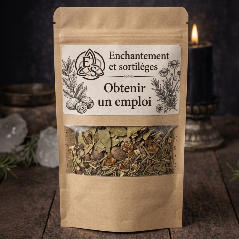 Herbes Rituelles – Obtenir un Emploi & Opportunités - Enchantement et Sortilèges