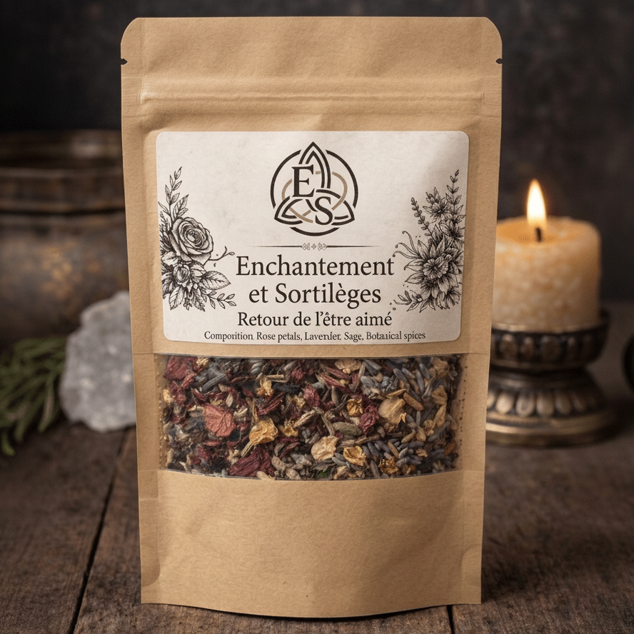 Herbes Rituelles – Retour de l’Être Aimé & Réconciliation du Lien - Enchantement et Sortilèges