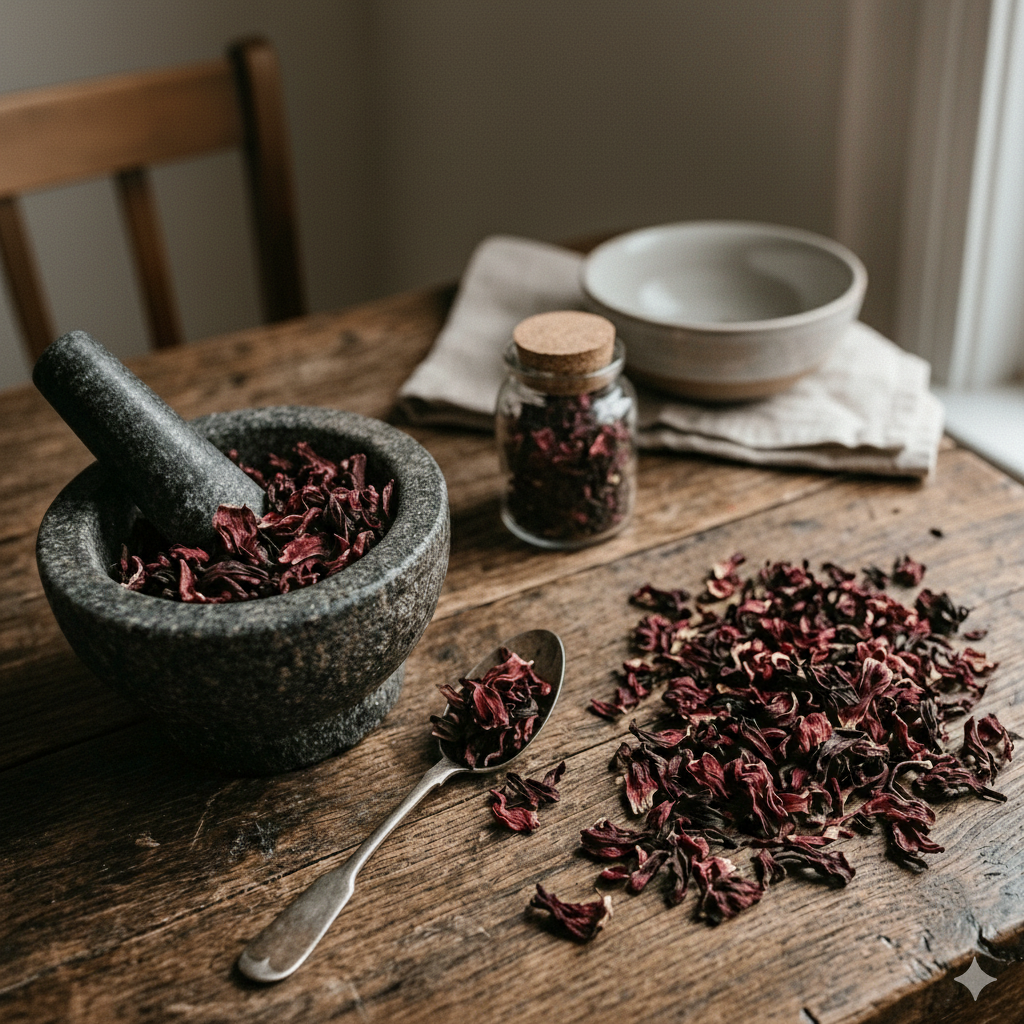 Hibiscus séché – 15g | Amour, beauté & énergie spirituelle - Enchantement et Sortilèges