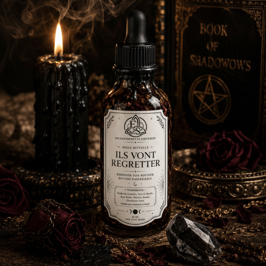 Huile Rituelle – Ils vont regretter 10ml - Enchantement et Sortilèges