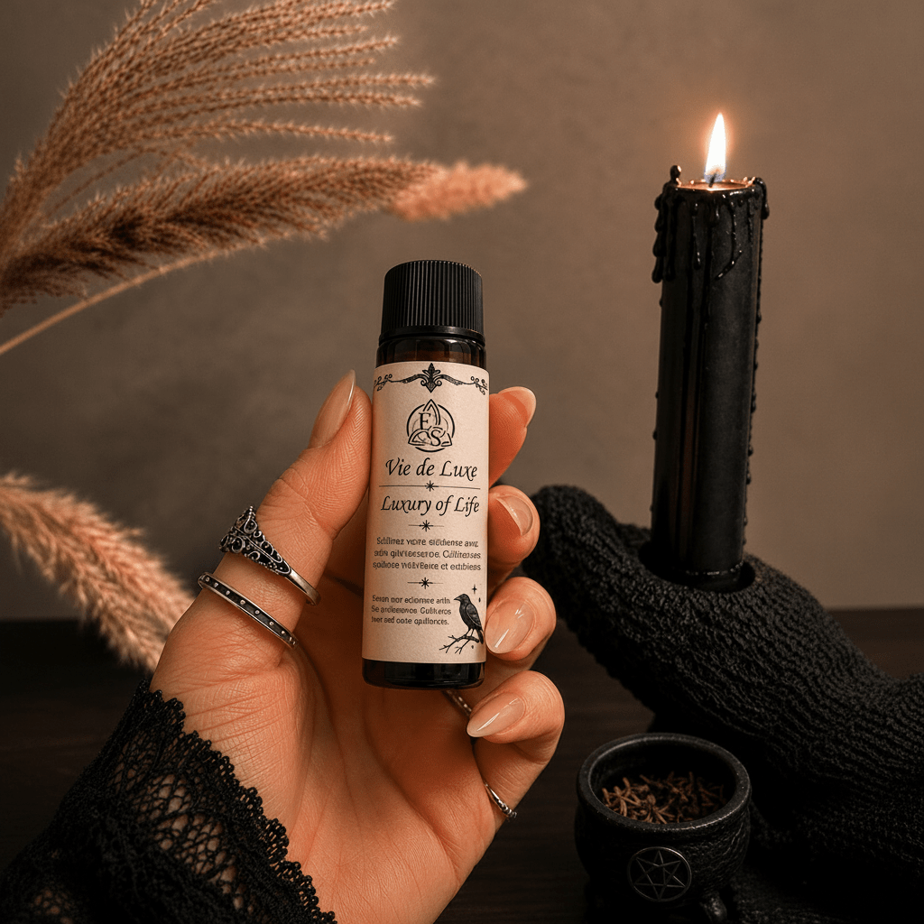 Huile rituelle – Vie de luxe (10 ou 15 ml) - Enchantement et Sortilèges