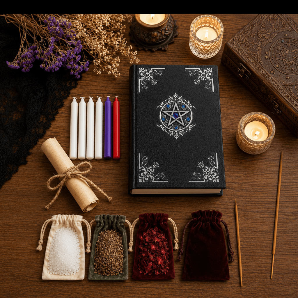 Kit Grimoire & Rituel d’Activation du Grimoire - Enchantement et Sortilèges