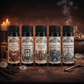 Lot de 5 huiles magiques (10 ml ou 15ml) incontournables pour le quotidien - Enchantement et Sortilèges
