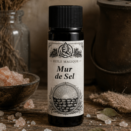 Mur de Sel – Huile Magique Protectrice - Enchantement et Sortilèges