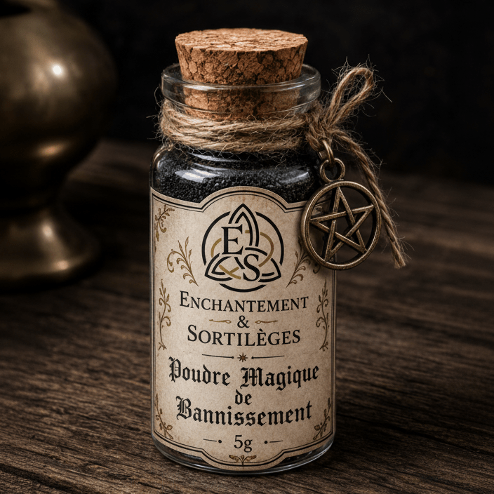 Poudre Magique de Bannissement – 5g - Enchantement et Sortilèges