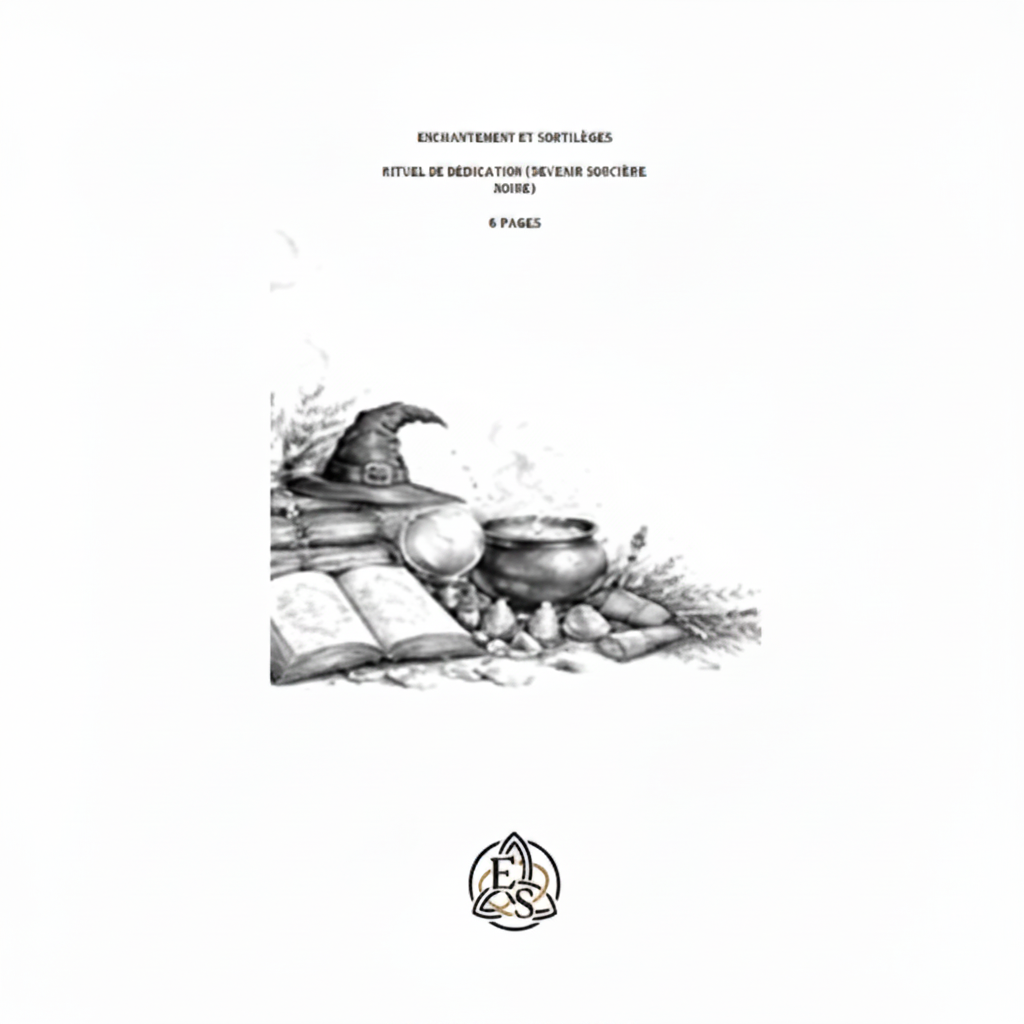 Rituel de Dédication – Devenir Sorcière Noire - Enchantement et Sortilèges