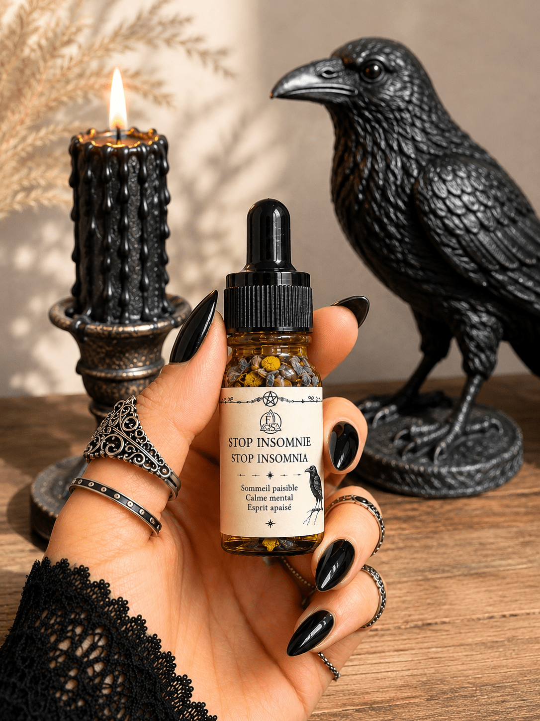 Stop Insomnie – Esprit Apaisé 10 ml - Enchantement et Sortilèges
