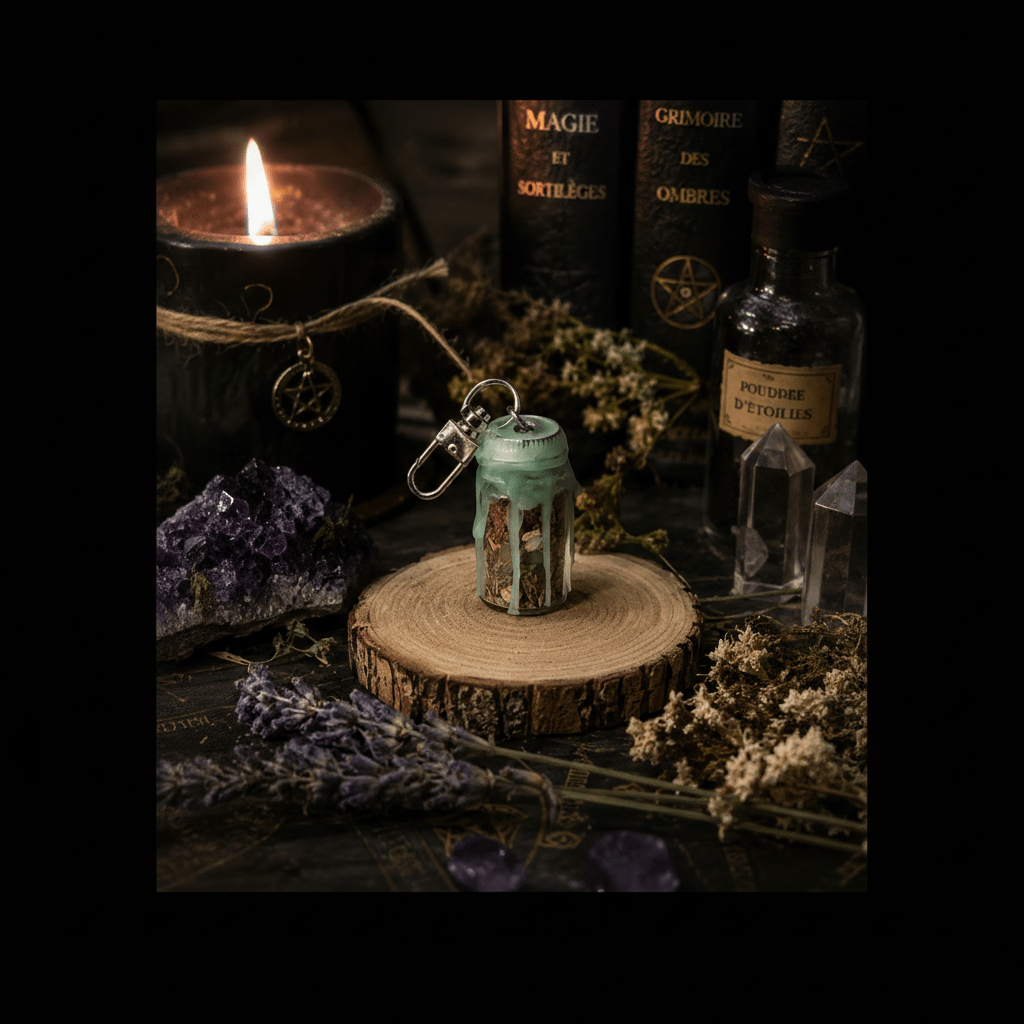 Talisman Porte - Bonheur – Porte - clé (3 cm) - Enchantement et Sortilèges